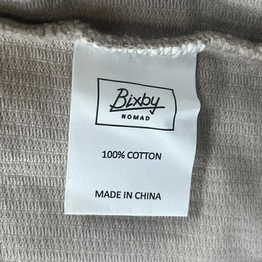 NWT Stitchfix Bixby Nomad Button-down Corduroy Shacket size 12-14 girls Tan